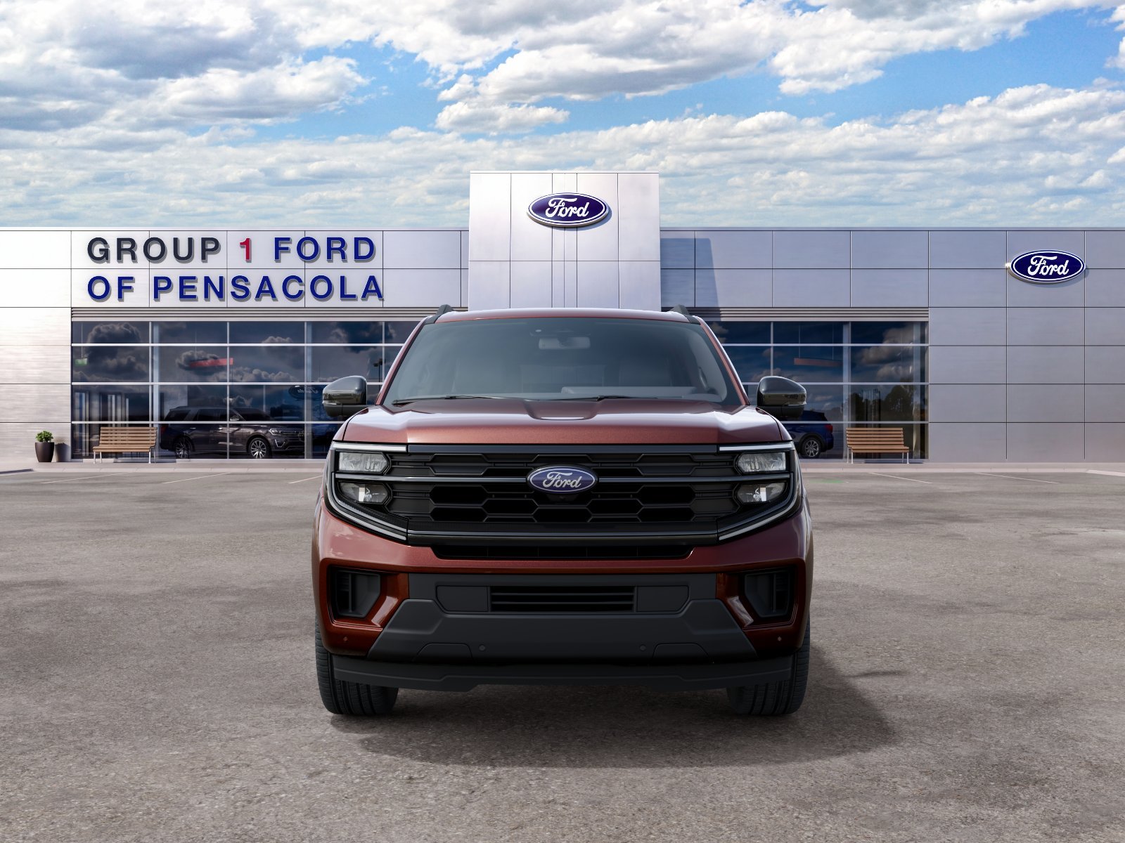 New 2027 Bronze Fire Metallic Tinted Clearcoat Ford Active image 3