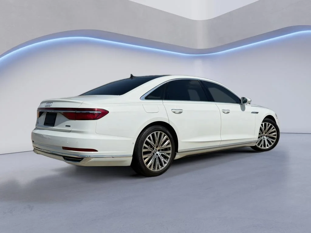 Used 2019 Glacier White Metallic Audi L 55 (Tiptronic) (No Longer Available Fo image 6