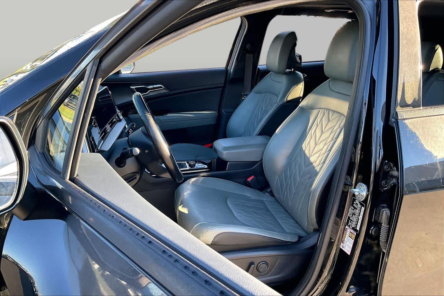 Used 2023 Ebony Black Kia X-Line image 8