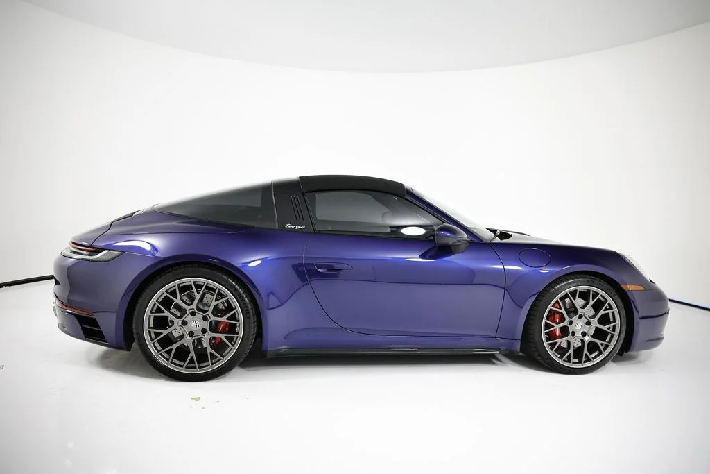 Used 2024 Blue Porsche Targa 4S image 8