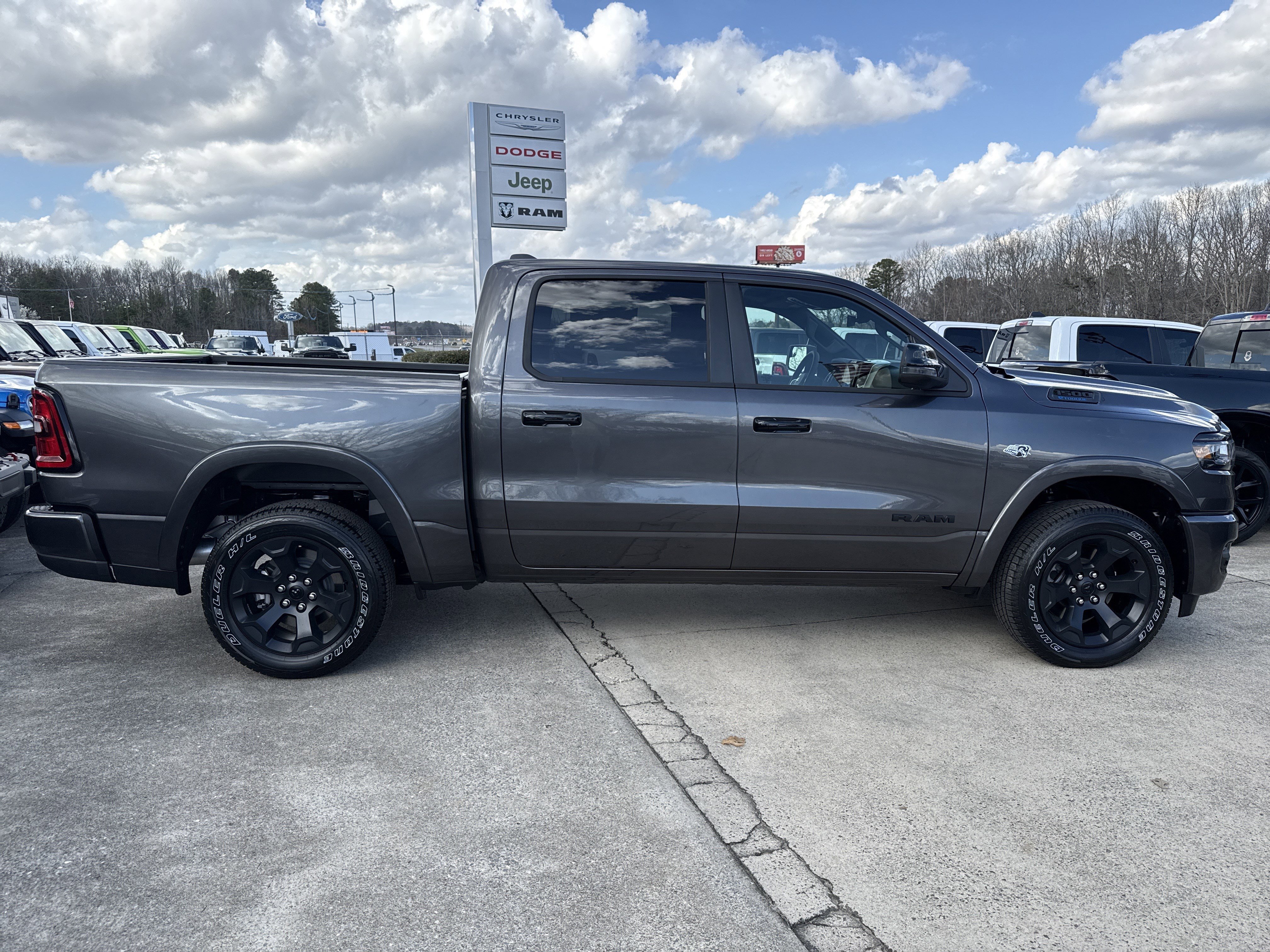 New 2026 Granite Crystal Metallic Clearcoat RAM Big Horn image 8