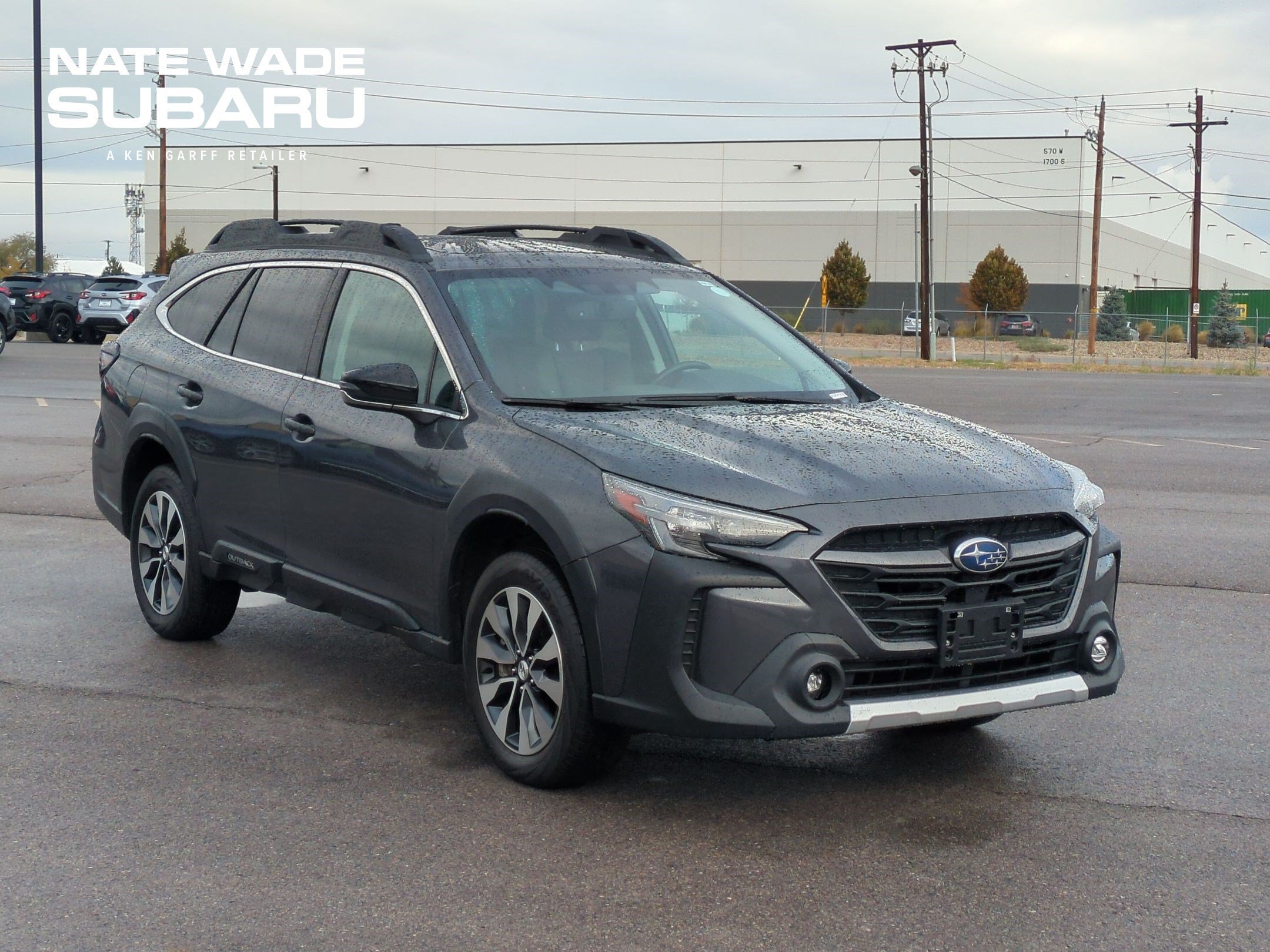 Used 2024 Magnetite Gray Metallic Subaru Limited image 1