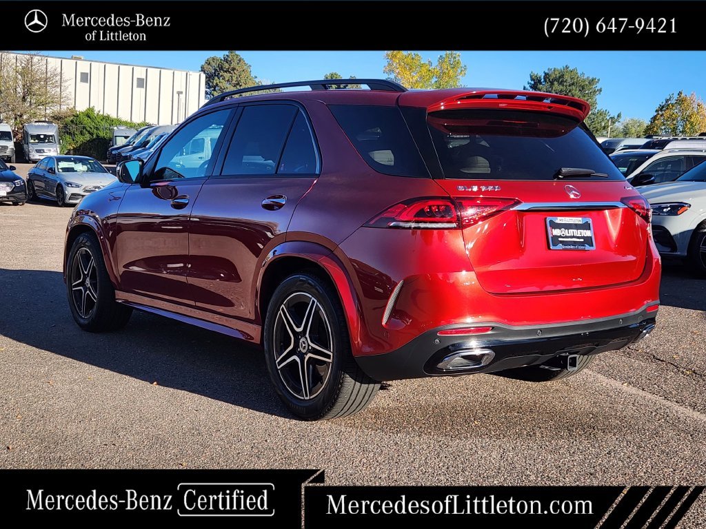 Certified Used 2021 Red Mercedes-Benz GLE 350 image 5
