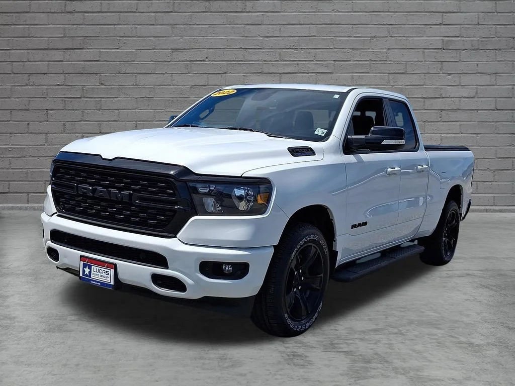 Used 2022 Bright White Clearcoat Ram Big Horn image 5