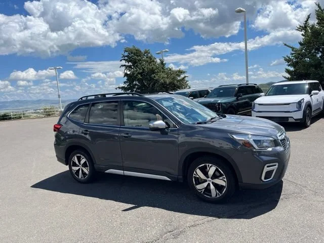 Used 2021 Magnetite Gray Metallic Subaru Touring image 5