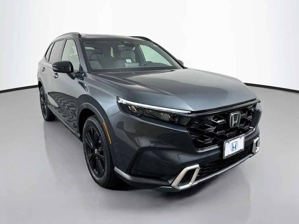 New 2027 Meteorite Gray Metallic Honda Sport Touring Hybrid AWD image 3