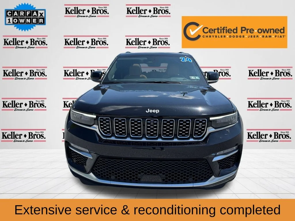 Used 2024 Black Jeep Summit Reserve image 2