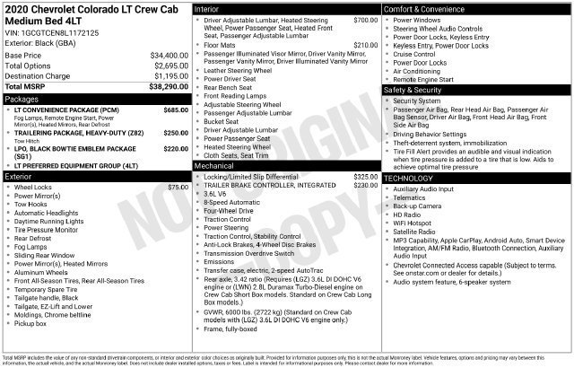 2020 Chevrolet Colorado LT - Photo 37