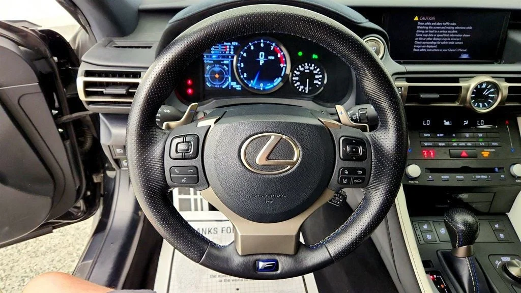 Used 2020 Caviar Lexus RC F RWD w/ Performance Pkg & Mark Levinson Audio image 14