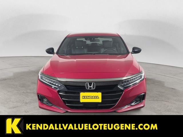 Used 2021 Red Honda Sport image 2