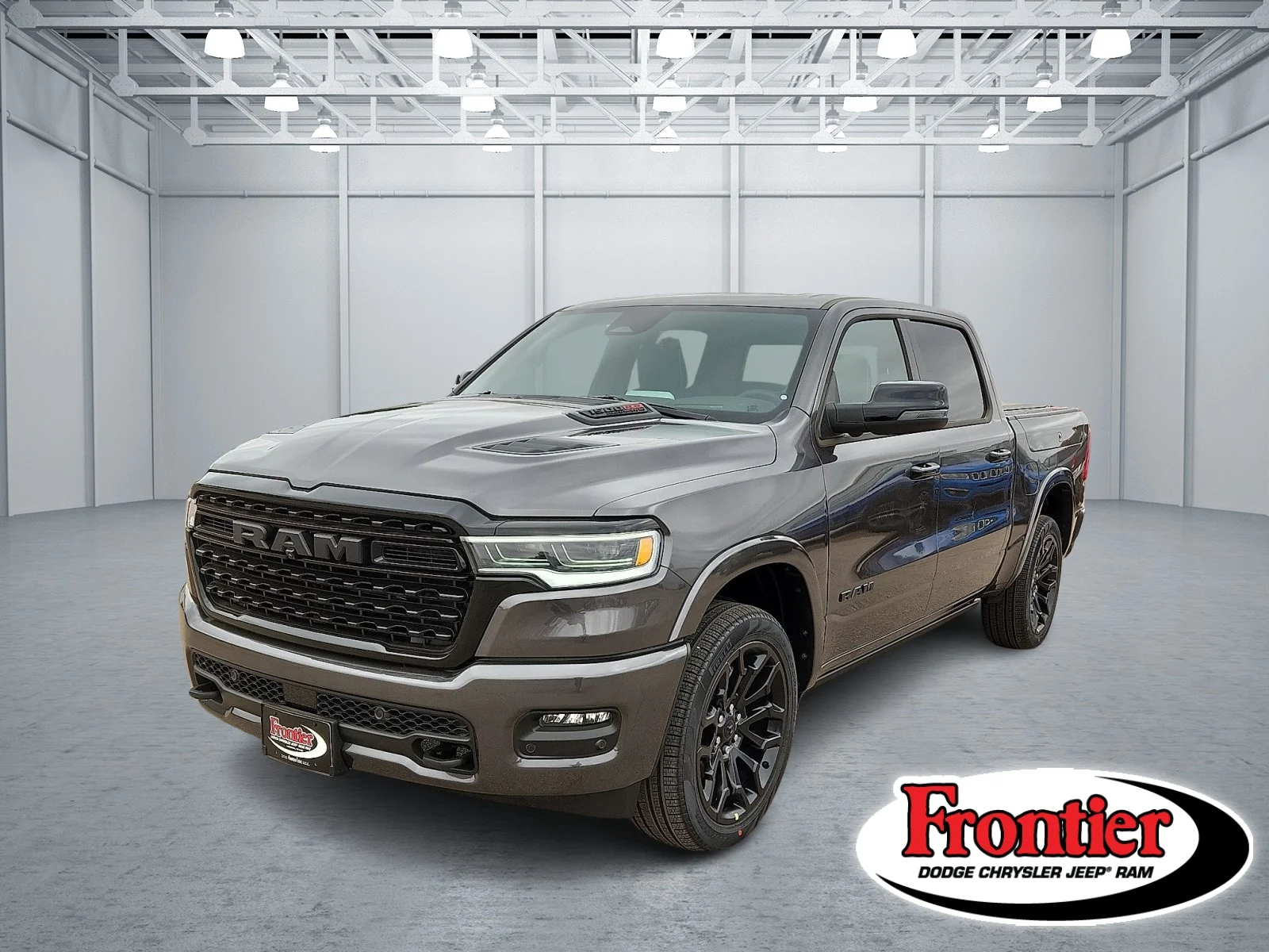 New 2026 Granite Crystal Metallic Clearcoat Ram LIMITED CREW CAB 4X4 5