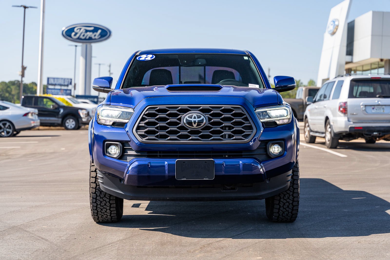 Certified Used 2022 Blue Toyota TRD Sport image 2