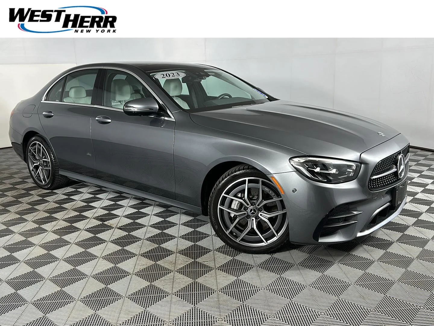 Used 2023 MANUFAKTUR Selenite Gray Magno Mercedes-Benz E 450 image 1