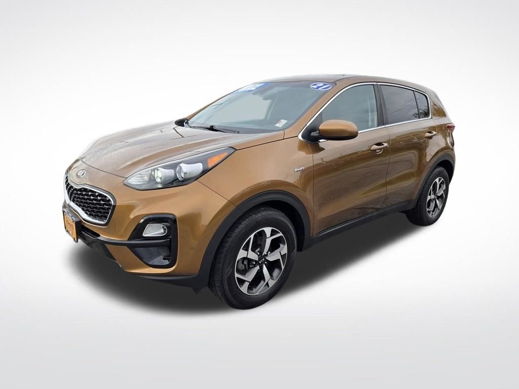 Used 2021 Brown Kia LX image 7