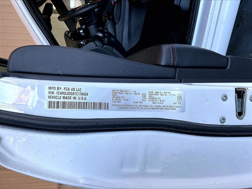 New 2026 White Knuckle Clearcoat Dodge GT Plus image 17