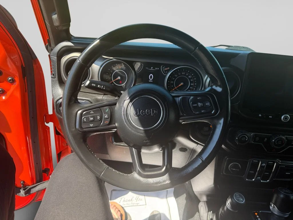Certified Used 2019 Orange Jeep Unlimited Sport S image 13