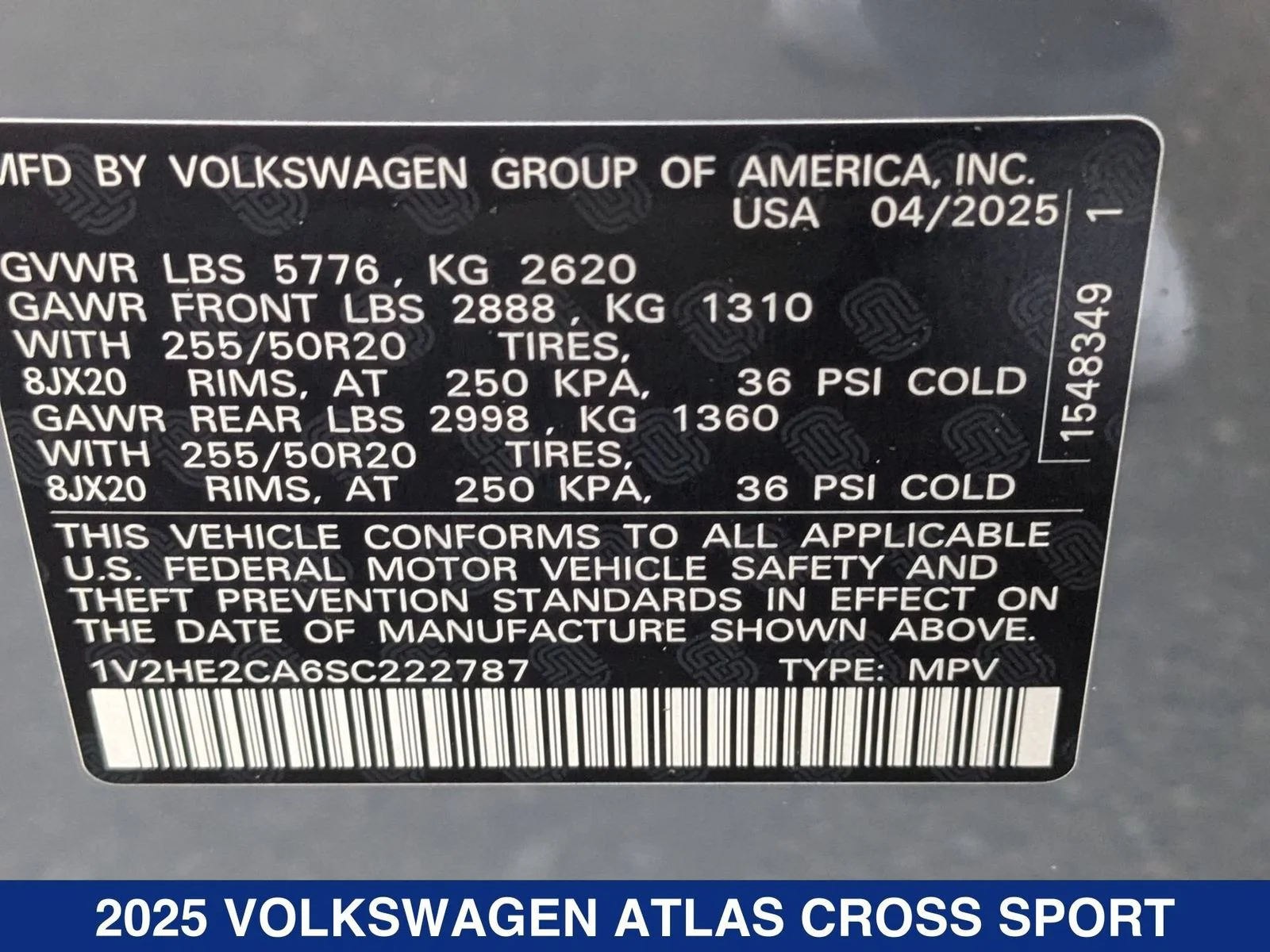 New 2025 Pure Gray Volkswagen 2.0T SE w/ Technology image 25