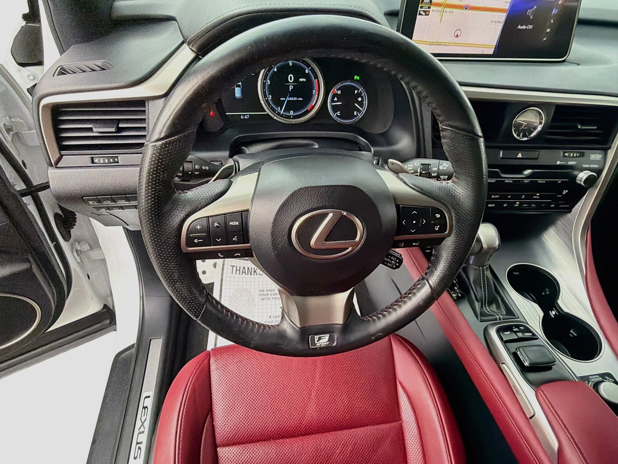 Used 2019 Ultra White Lexus RX 350 F SPORT image 39