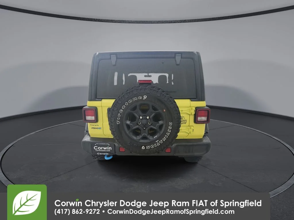 Certified Used 2023 Yellow Jeep Base 4xe image 7