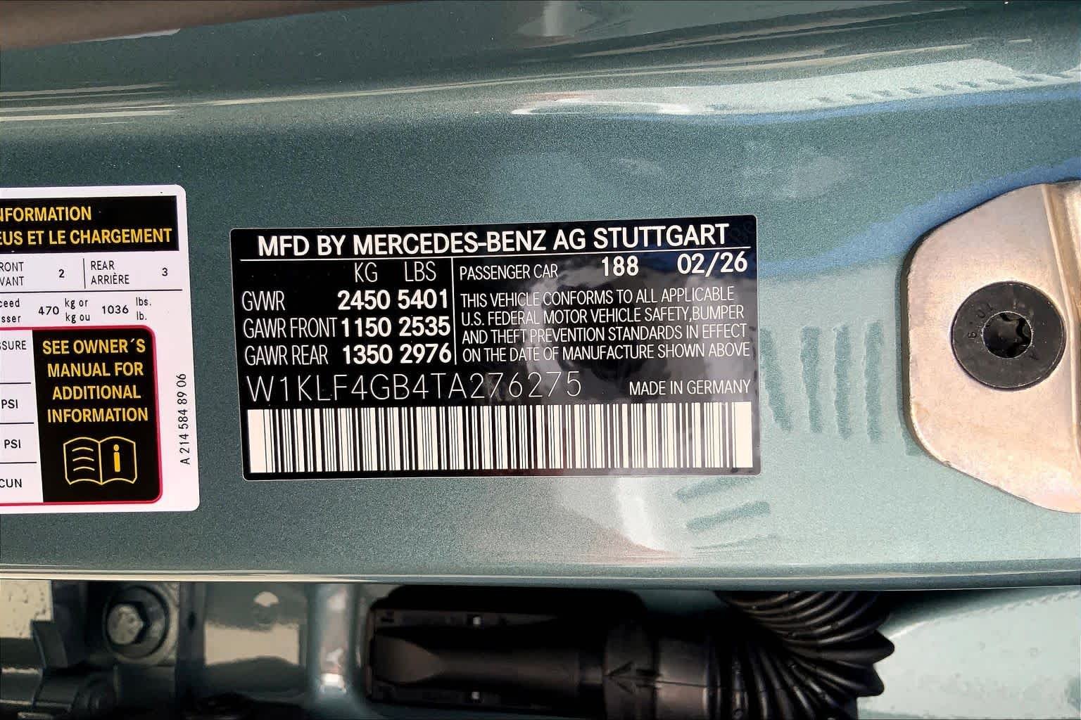 New 2026 Verde Silver Metallic Mercedes-Benz E 350 image 18