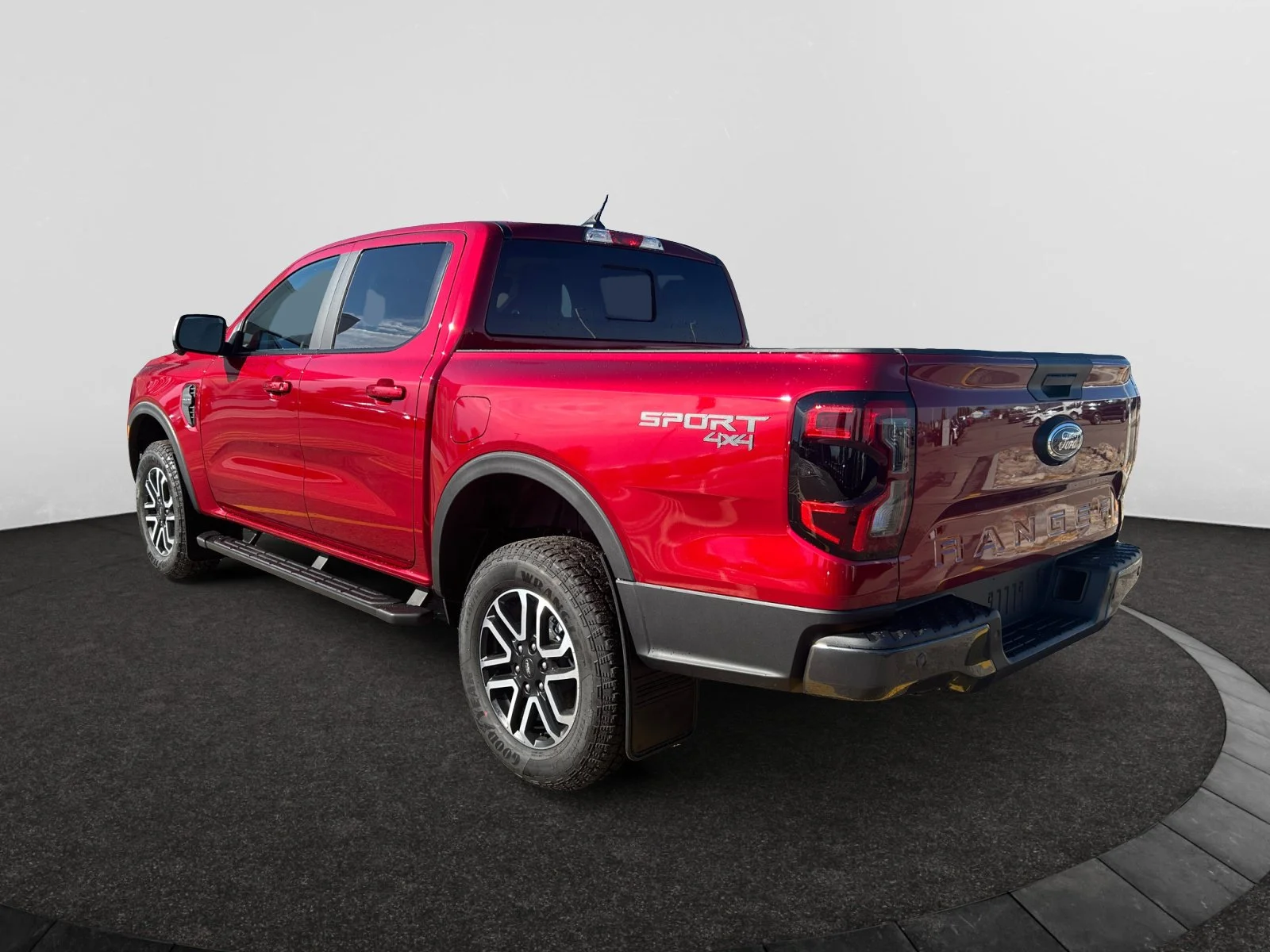 New 2026 Ruby Red Metallic Tinted Clearcoat Ford Lariat image 3
