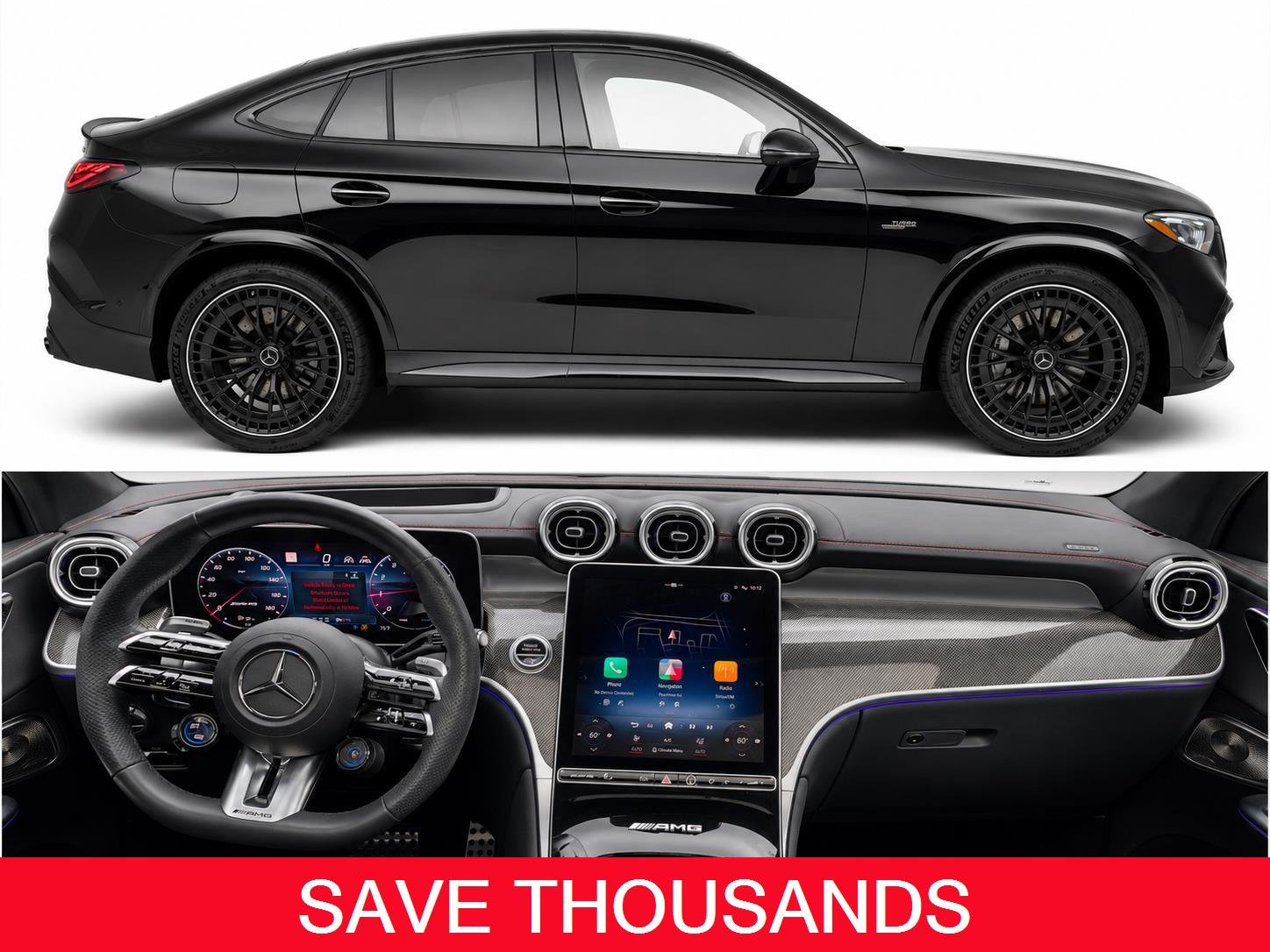 Used 2025 Black Mercedes-Benz AMG® GLC 43 image 1