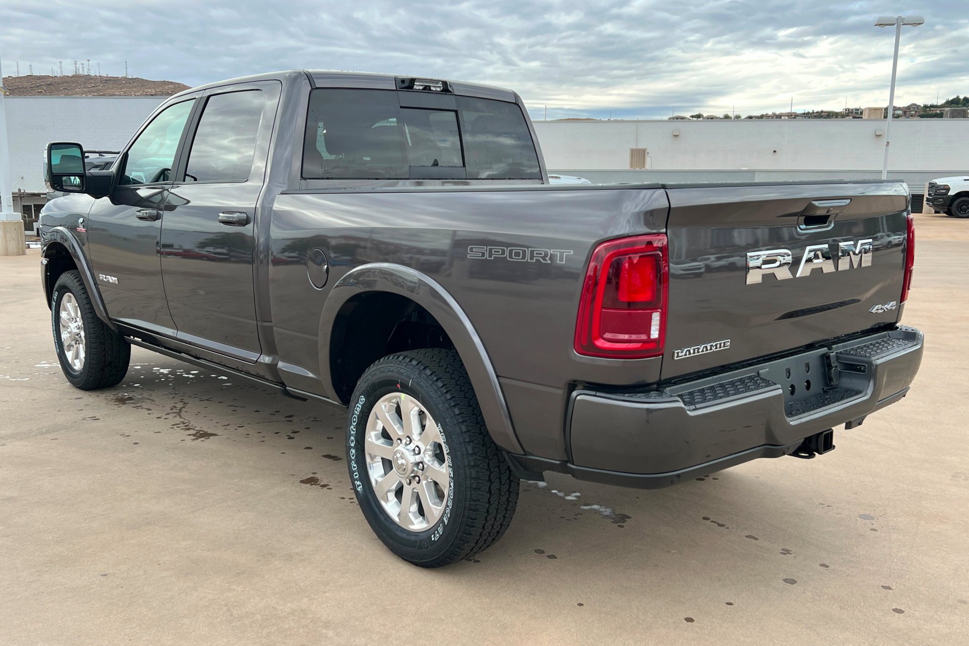 New 2027 Granite Crystal Metallic Clear-Coat Exterior Paint RAM Laramie image 3