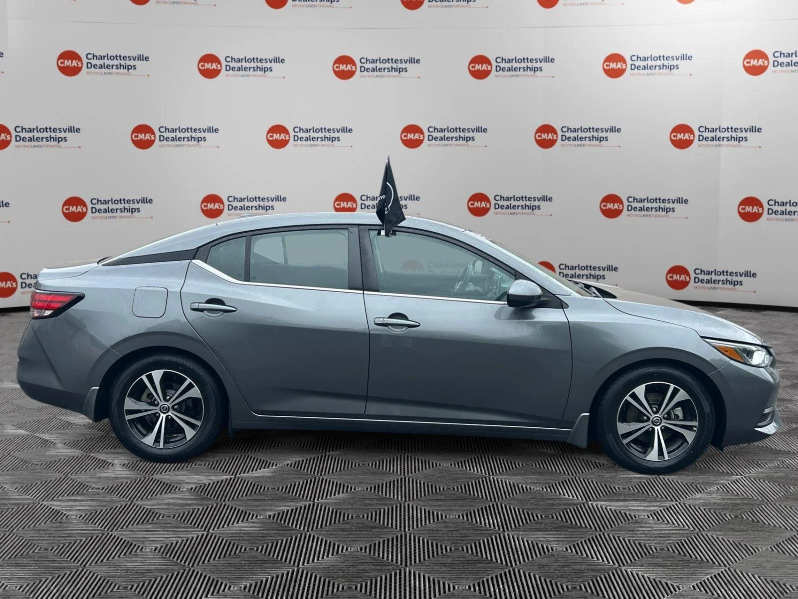 Used 2021 Gun Metallic Nissan SV image 6