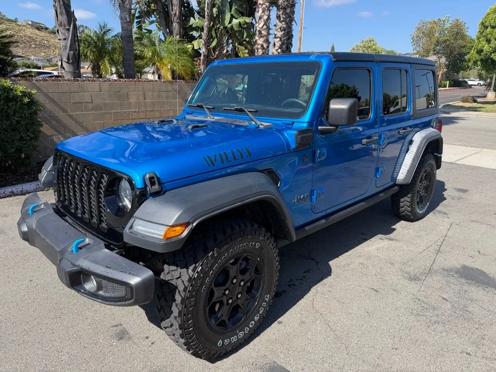 Used 2023 Blue Jeep Willys 4xe image 5