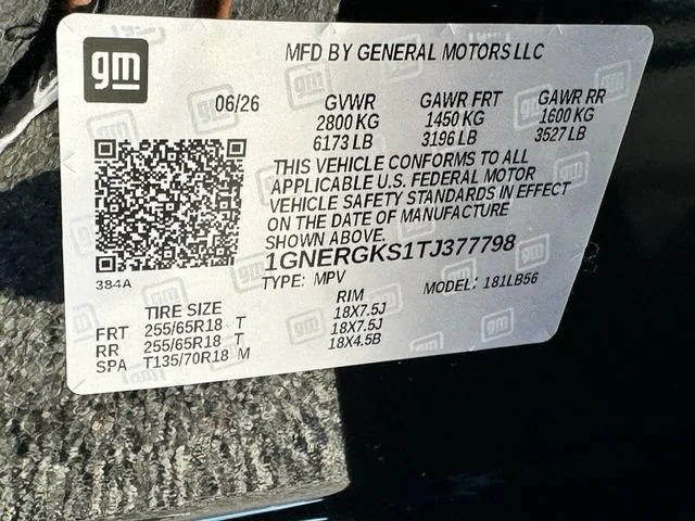 New 2026 Mosaic Black Metallic Chevrolet LT image 15