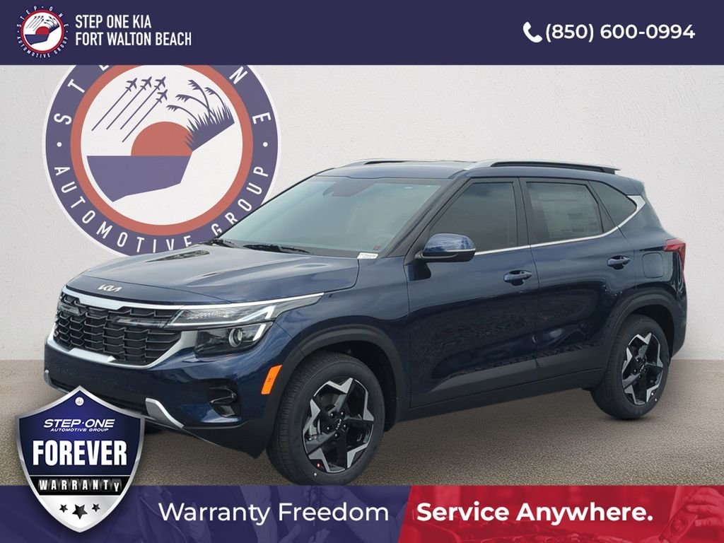 New 2026 Dark Ocean Blue Kia EX image 1
