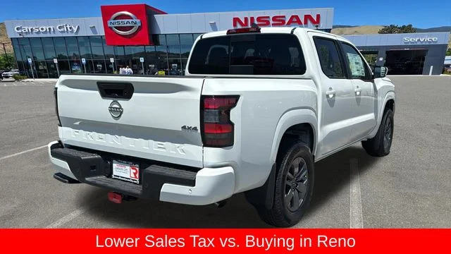 New 2026 Glacier White Nissan Crew Cab SV image 3