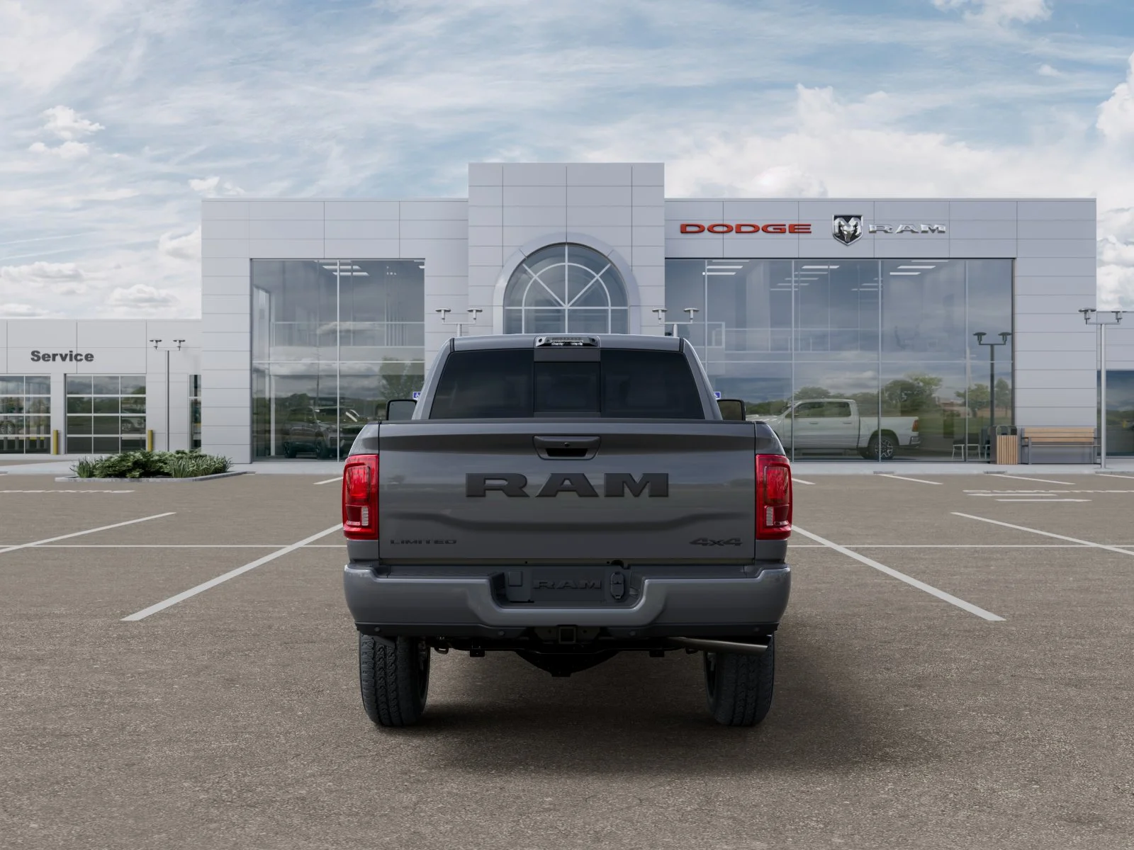 New 2026 Ceramic Gray Clear-Coat Exterior Paint RAM Limited image 34