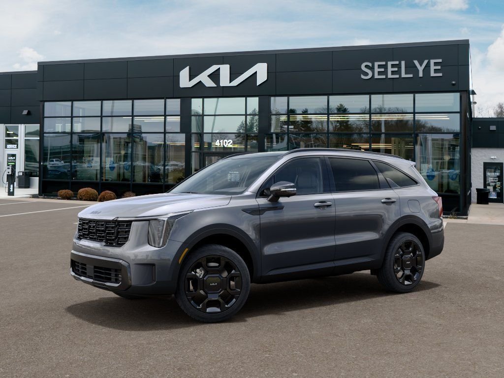 New 2026 Steel Gray Kia X-Line SX Prestige AWD image 3