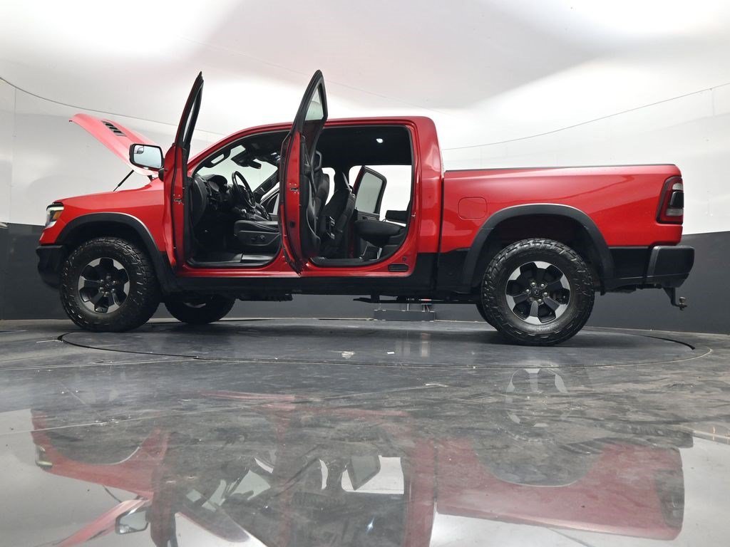 Used 2021 Flame Red Clearcoat Ram Rebel image 40