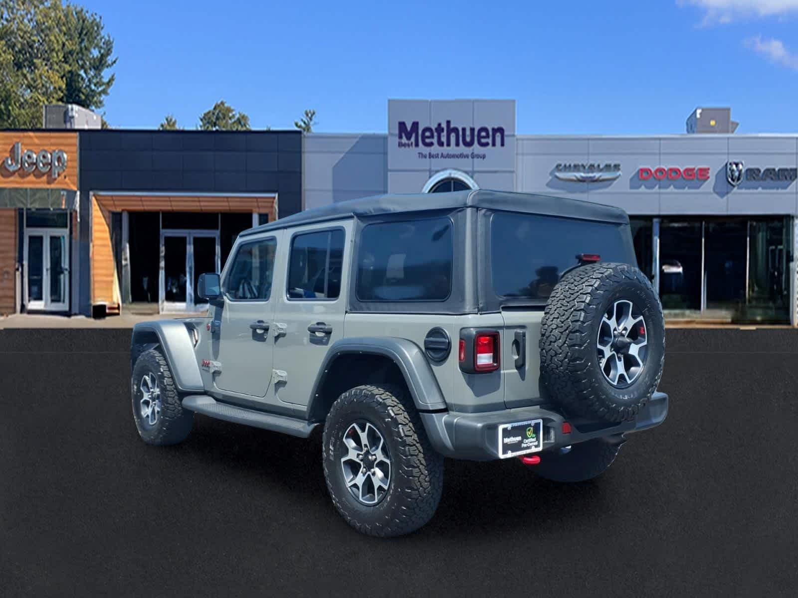 Used 2021 Sting-Gray Clearcoat Jeep Unlimited Rubicon image 7