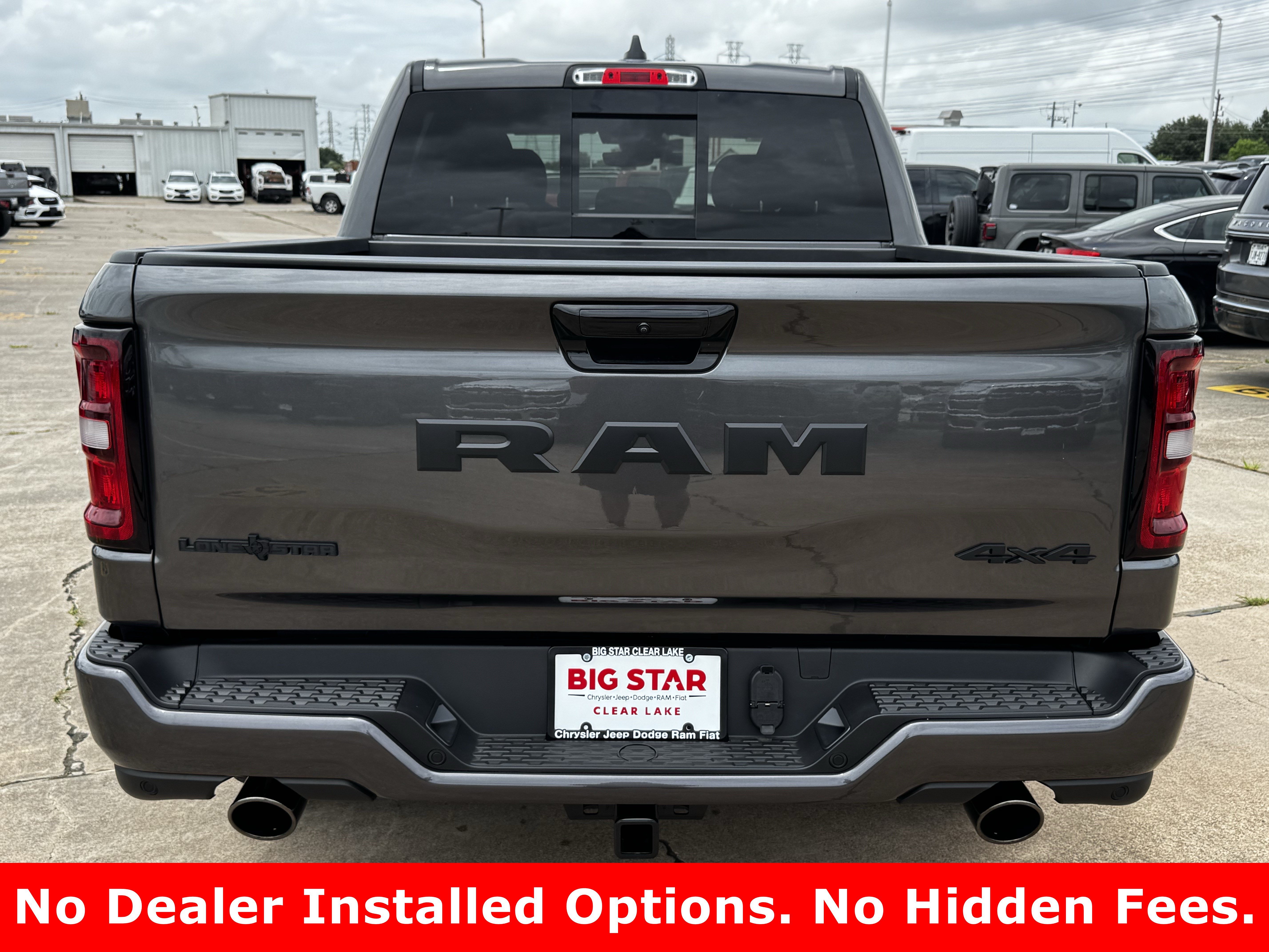 New 2026 Granite Crystal Metallic Clear-Coat Exterior Paint RAM Lone Star image 8