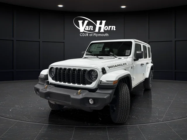 New 2026 Bright White Clear-Coat Exterior Paint Jeep 85th Anniversary Edition image 3