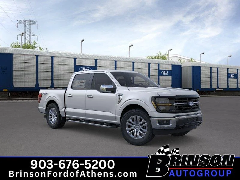New 2026 Iconic Silver Metallic Ford XLT image 7