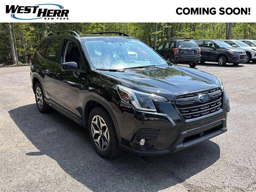 Used 2024 Crystal Black Silica Subaru Premium image 1