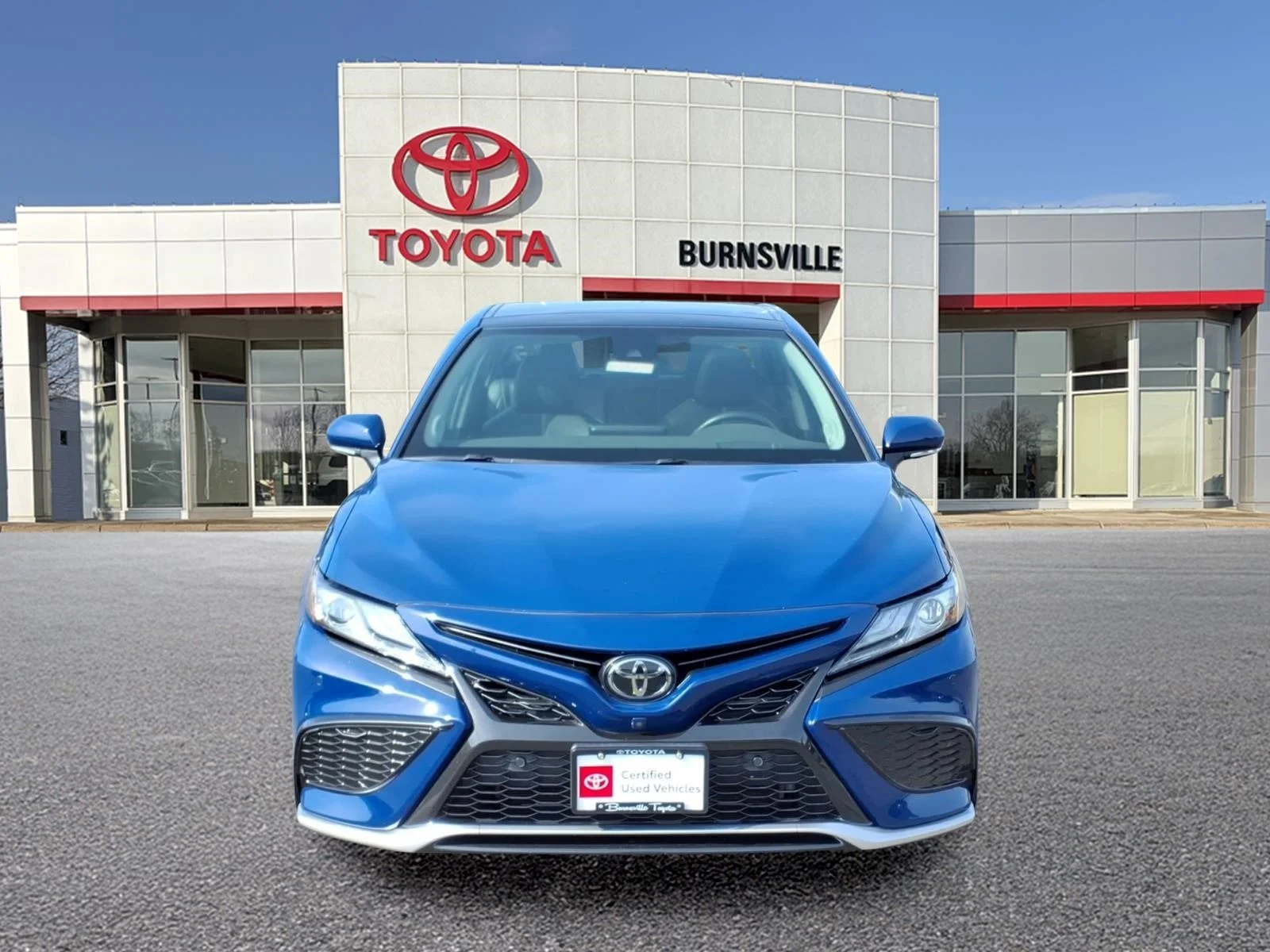 Used 2024 Blue Toyota XSE V6 image 9