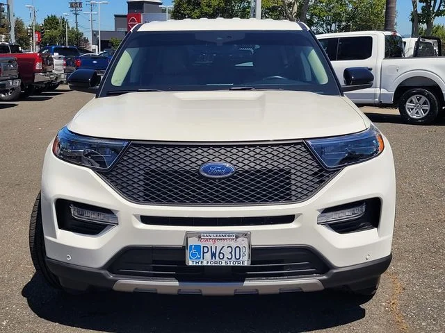 Certified Used 2021 Star White Ford Limited image 2