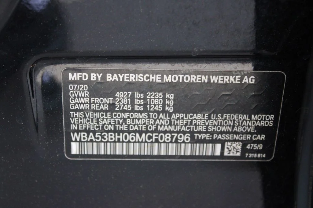 Used 2021 Black BMW 530i image 32