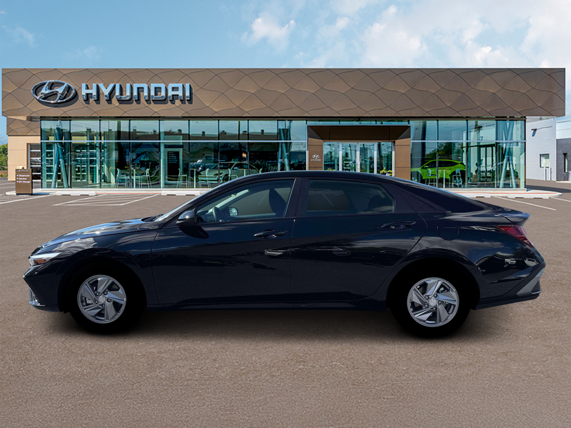 New 2026 Black Hyundai SE image 3