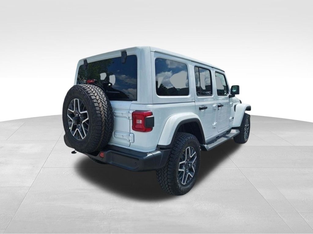 New 2026 Bright White Clear-Coat Exterior Paint Jeep Sahara image 5