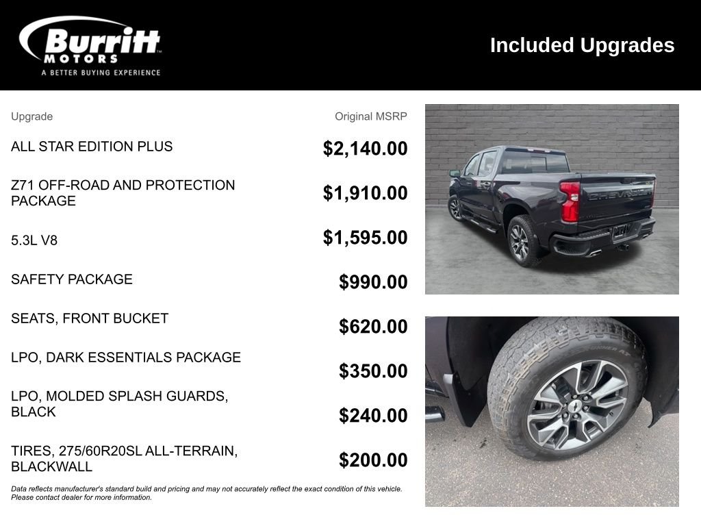 Used 2023 Gray Chevrolet RST image 3