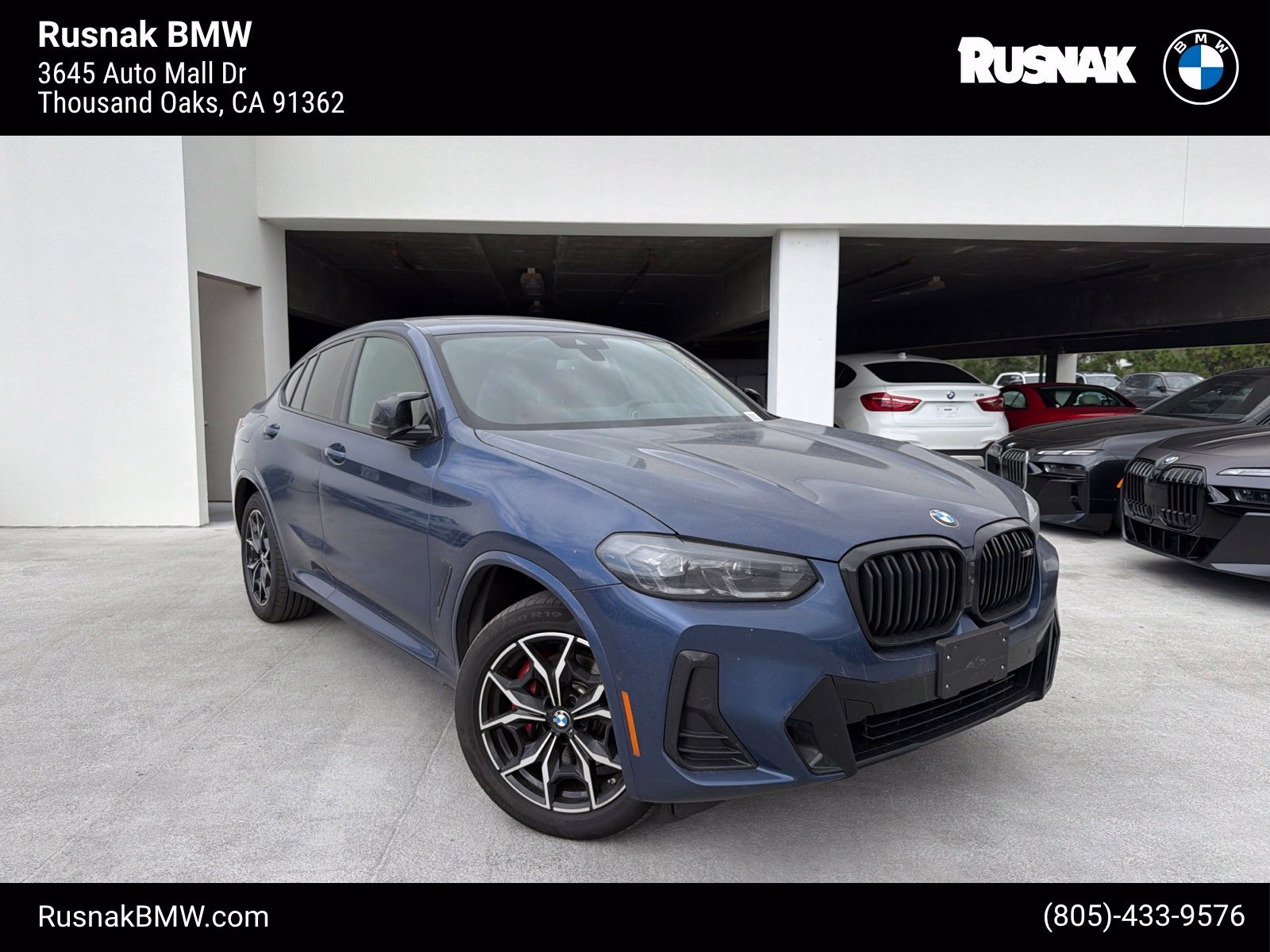 Certified Used 2025 Phytonic Blue Metallic BMW M40i image 1