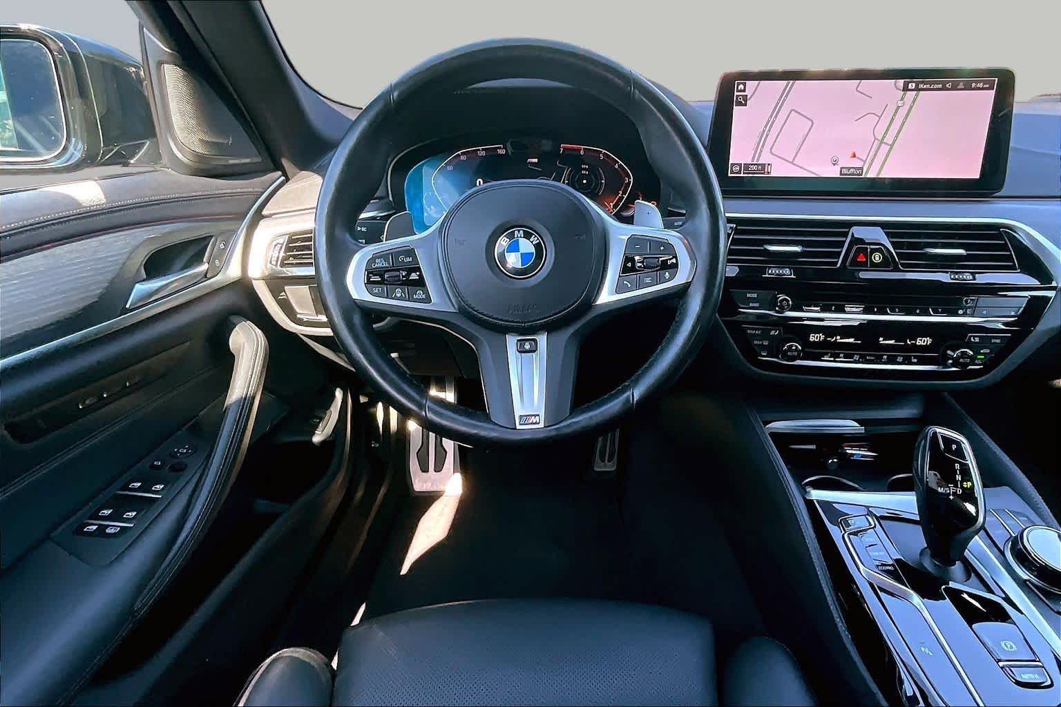 Used 2022 Black Sapphire Metallic BMW 530i image 6