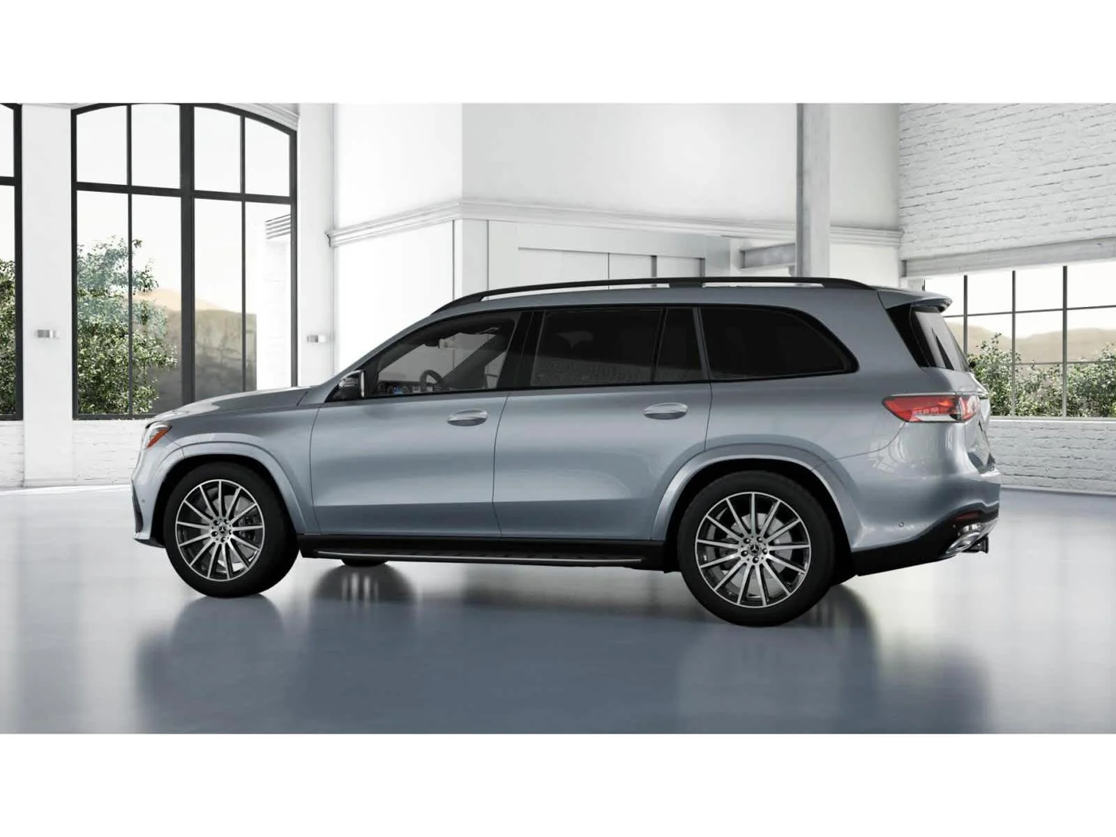 Used 2025 Cirrus Silver Metallic Mercedes-Benz GLS 580 image 31
