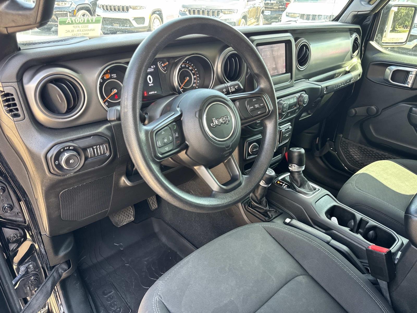 Used 2022 Black Jeep Unlimited Sport image 17